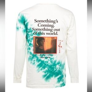 Travis Scott cactus jack something’s coming tee tie dye long sleeve shirt